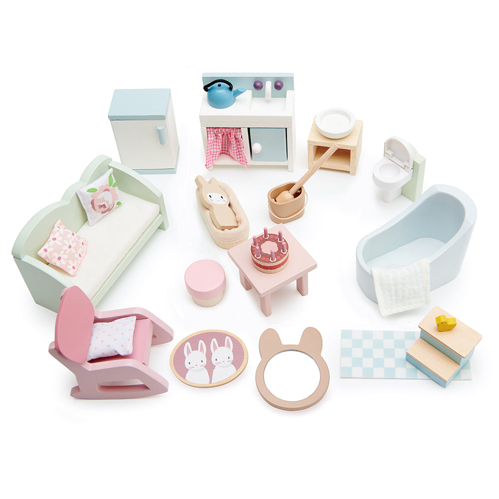 Kidkraft dollhouse furniture sale set