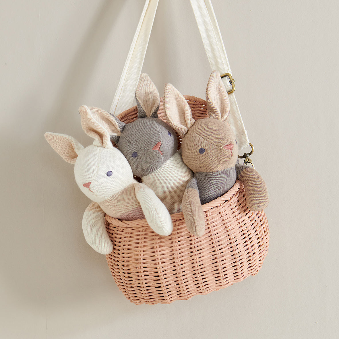 Baby Threads Taupe Bunny Doll