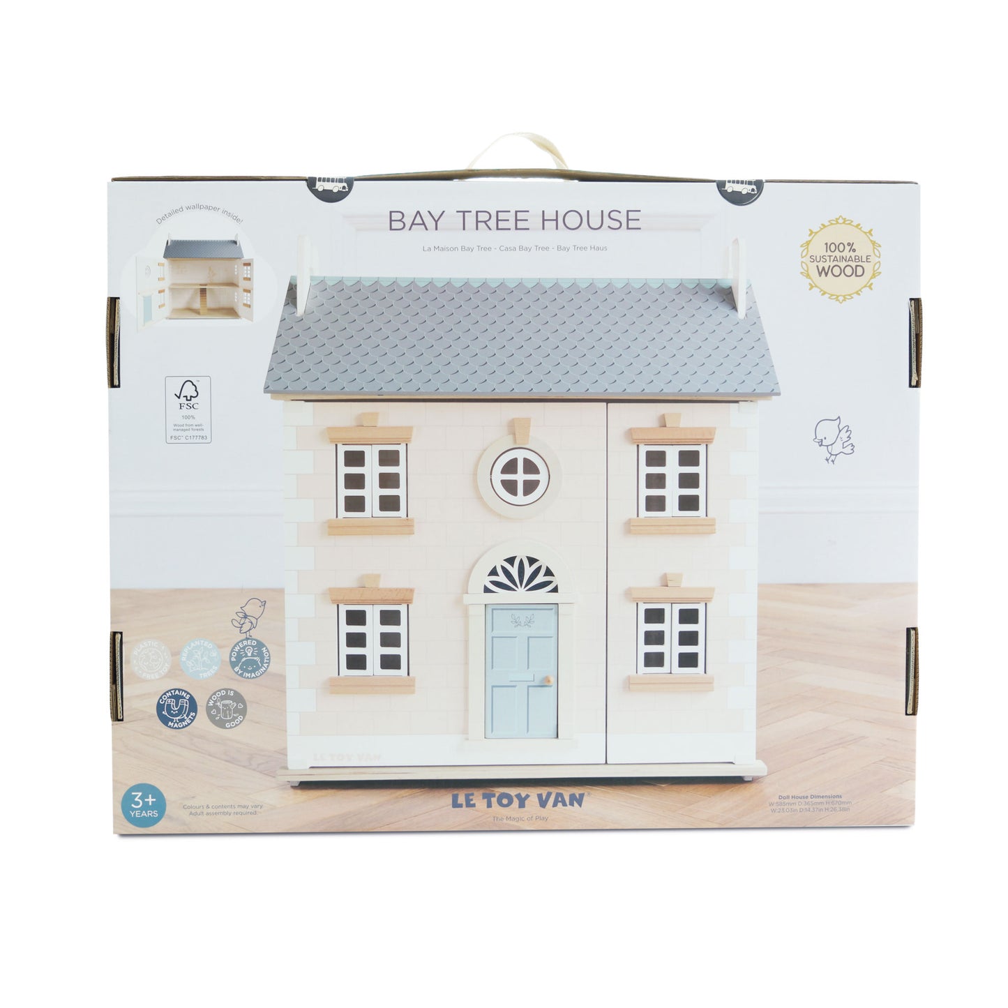 Bay Tree Wooden Dolls House