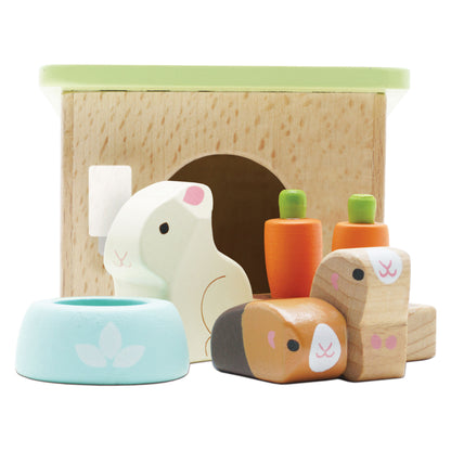 Dolls House Bunny and Guinea pig Set