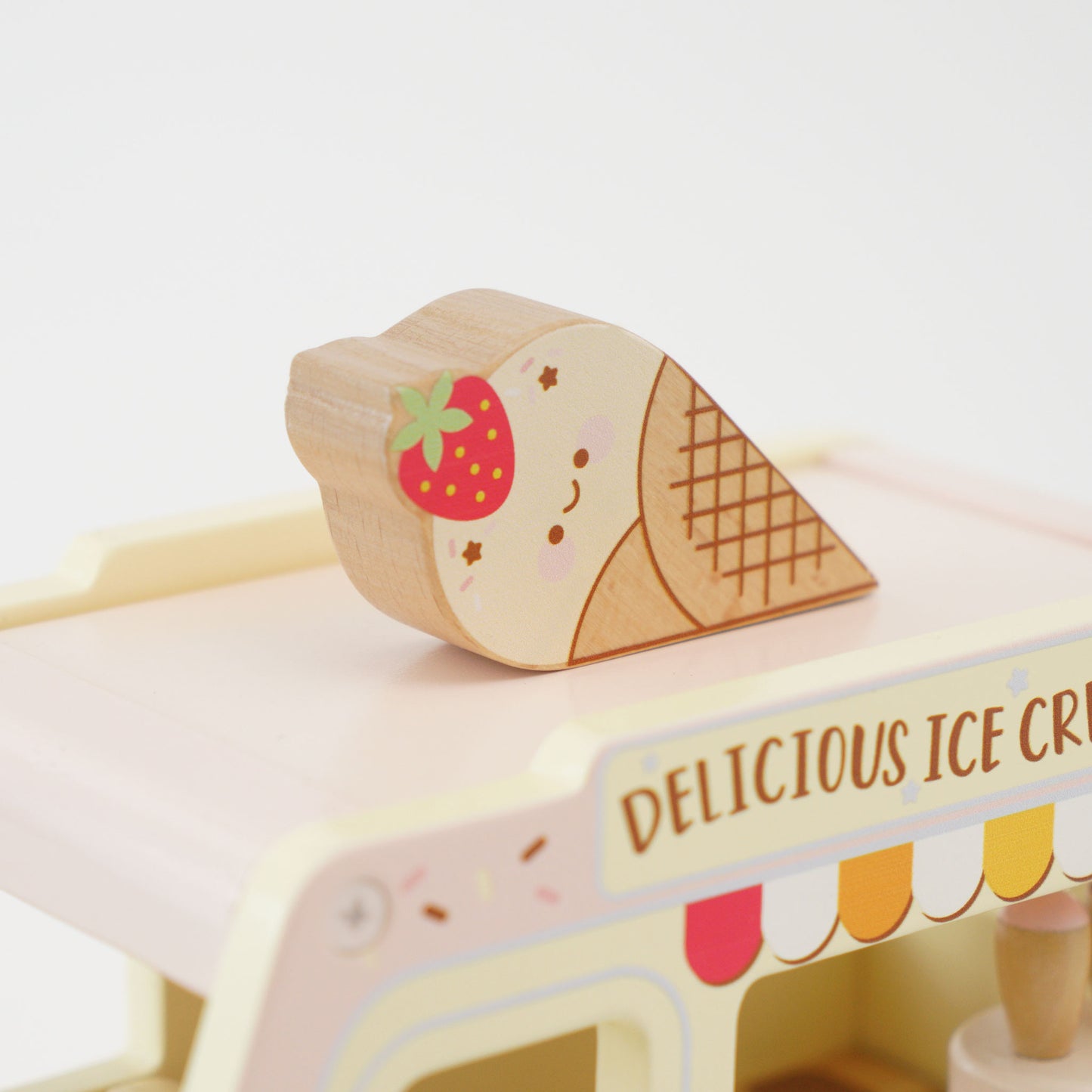 Wooden Ice-cream Van