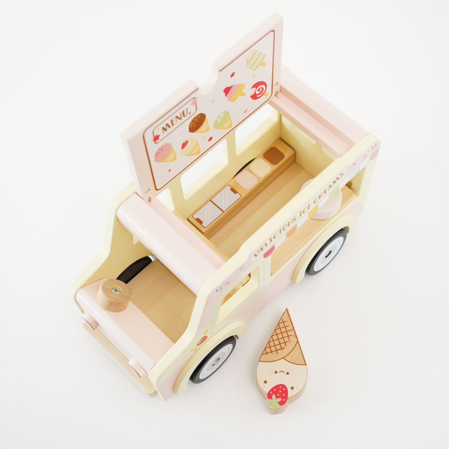 Wooden Ice-cream Van