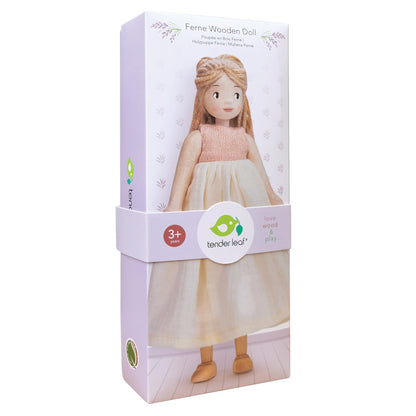 Fearne Wooden Doll