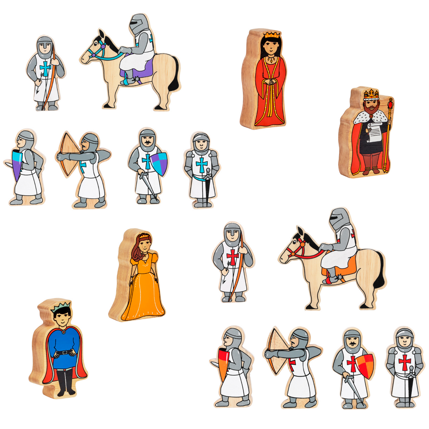 Knights Playset 16 Pieces