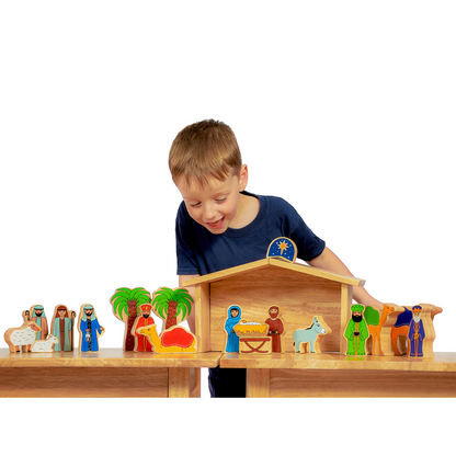 Deluxe Nativity Story Playset