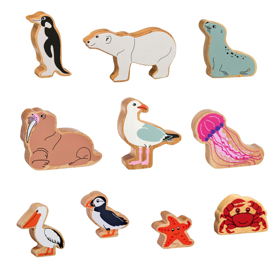 Coastal Animals Bundle of 10