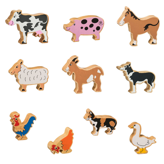 Farm Animals Bundle of 10