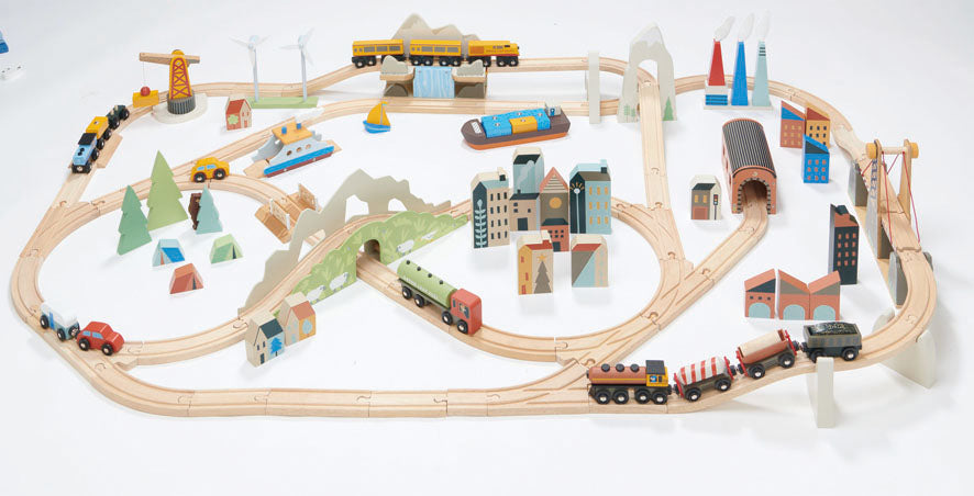 Mountain View Train Set